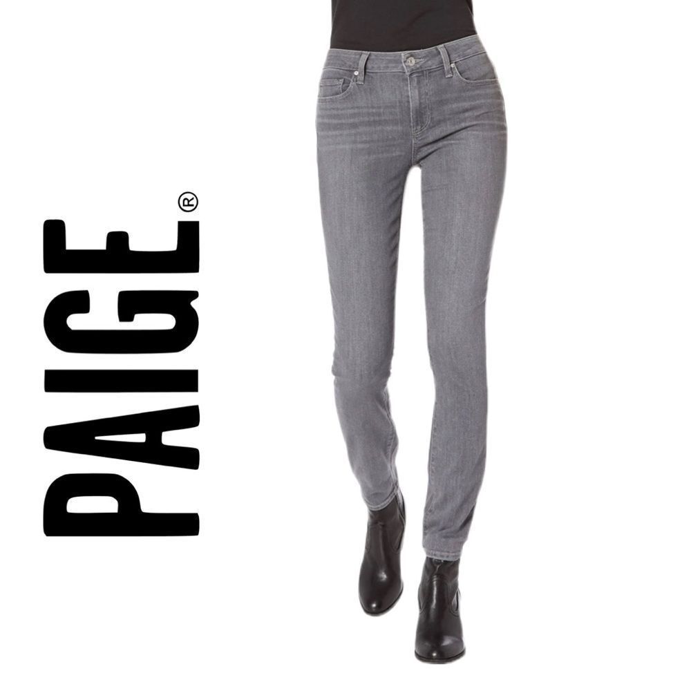 PAIGE Women’s Verdugo Ultra Skinny Light Gray Jeans‎ - Size 25
